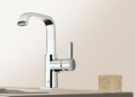 Смеситель Grohe Allure 32146 для раковины, фиксированный излив 140мм, донный клапан