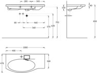  KERAMA MARAZZI RIVA ,   (1007478154),   RV.wb.100Lh