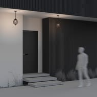 ��������� ���������� Maytoni Via (���) O024PL-01G, E27�1 60�� IP 44, ������