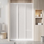 Душевая дверь RAVAK SUPERNOVA ASDP3-130 (1270-1310х1880) раздвижная, полистирол, белый+Pearl