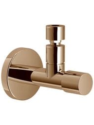 Вентиль NOBILI угловой, с фильтром, 1/2", красное золото AV00121/21RCP — миниатюра 1