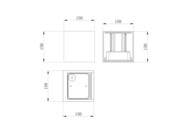 ������������� ��������� Maytoni Fulton (������) O572WL-L20GR3K, 3000� 20�� IP 54, �����