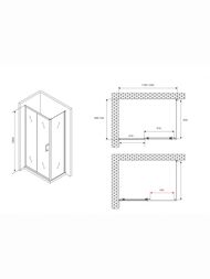 ������� ������ ABBER Schwarzer Diamant AG301205-S705 (1200�700�1900) �������., ��. 5�� �����./����
