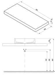 ���������� ��� ���������� RAVAK I (800�550�70) ���� X000000845