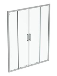 Душевая дверь Ideal Standard CONNECT 2 (1600х1950) откатная, проф/алюминий, стекло прозр  K9282EO