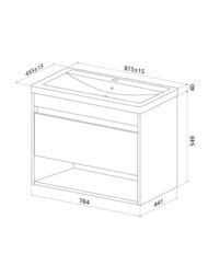 ����� � ������������ IDDIS Zodiac X 815�455�589 ���������, 1 ����, ����� ZDX80WNi95K