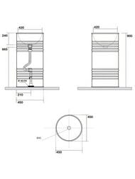 �������� Kerasan Artwork Barrel 474301���������������, ��� ��������, ��� ���. ��� ���������, �����