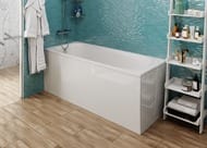 Ванна акриловая VAGNERPLAST KASANDRA 150 (1500х700х450) прямоугольная, белая VPBA157KAS2X-04