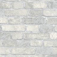 Обои виниловые на флизелине Marburg Brique 97986 (1,06х10,05) кирпичи, серые (рул.)