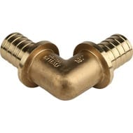 Угол STOUT 16х16мм, 90°, для сшитого полиэтилена, латунь, арт.SFA-0007-000016