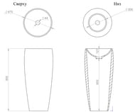 �������� SALINI Armonia 203 S-Stone (470�470�900) ���������, ���������, ����� 130113SG