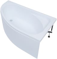 Ванна Aquanet Mia 140x80 акрил угловая, правая 246884
