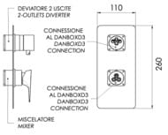 ��������� ��� ���� Daniel Diva DV612D3KBDP, ������ �������������