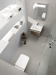 Унитаз подвесной Villeroy & Boch Venticello 4611RS01 (375х560) без ободка + сиденье микролифт