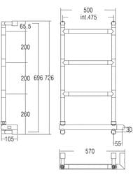 ����������������� ������������� Margaroli Sereno 582-4 (726�570) ����, 70��, 5824704CRNB
