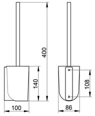 ����� ��� ������� Keuco Elegance ���������, ����/�������� ������� 11669019000