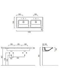 �������� ��������� Caprigo 125 (1250�470) ������������ ������� �������� 125