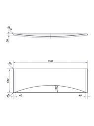 ������ ����������� ��� ����� Cersanit VIRGO 1500 ����� 63366