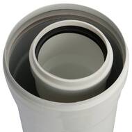 Элемент дымохода STOUT конденсац. труба  500 мм DN60/100 м/п PP-FE SCA-8610-000500