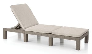 Шезлонг KETER DAYTONA DELUX (195x65x25,5), капучино-песок