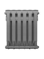 Радиатор биметаллический, 6 секциий ROYAL THERMO BiLiner 500 B ВШГ 574х480х87, 1110Вт, серебро — изображение 3