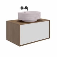 Раковина KERAMA MARAZZI AMAREMARE Artbasin Sabbia накладная, 500х366х180, мальва мат. SA.wb.50\MAL