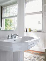 Умывальник DURAVIT 1930 Series 800х550х245 1 отв.,2 намеч. под смес., перелив 0438800000