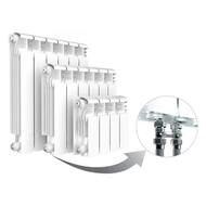 �������� ����������� Rifar ALUM VENTIL VL 350 ������ ����� �����������, 7 ������, 80�� 959 ��