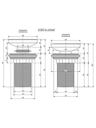 ������ ������ Salini D 502 ��� ��������, Click-Clack, S-Sense, ������ ��������� 162201GF