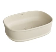 Раковина KERAMA MARAZZI GEOMETRICA Circo накладная, 500х360х135, песочная матовая CI.wb.50\SAN