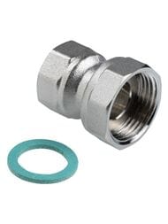 Муфта VALTEC 3/4"х1/2" ВВ с накидной гайкой, VTr.614.N.0504