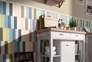 Плитка настенная EQUIPE COSTA NOVA Baby Blue Matt (50х200) моноколор, голубая, 28462 (кв.м.)