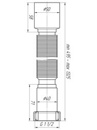    50  1.1/2"  495-1325, K115
