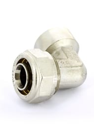 Угольник Tiemme м/пластик обжим. 26х3/4"В 1600034(1605N002605)