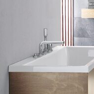 Смеситель Grohe Essence 19578001 для ванны на 4 отверстия, фиксированный, однорычажный