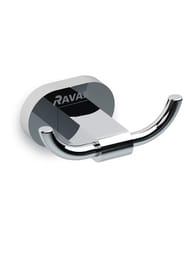 Крючок двойной RAVAK Chrome CR 100.00