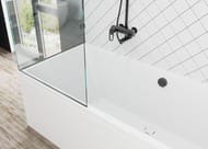 Ванна акриловая VAGNERPLAST CAVALLO 180 (1800х800х450) прямоугольная, белая VPBA180CAV2X-04