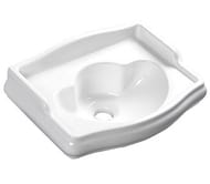 Раковина подвесная Kerasan Retro 103301*0 410х320 мм,без перелива,без отверстия под смеситель, белый
