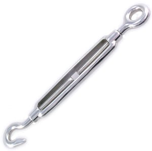 Талреп (крюк-кольцо) DIN1480 М6 сталь оцинкованная (1 шт.)