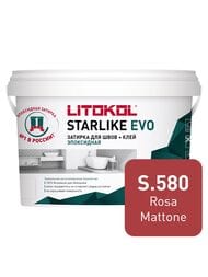 ������� ���������� LITOKOL STARLIKE EVO S.580 ROSSO MATTONE �������, 2,5 ��: