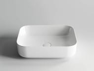 Раковина накладная Ceramicanova Element 500х390х130 без перелива и отв. под смеситель, белый CN6011