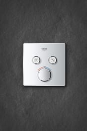 Смеситель Grohe Grohtherm SmartControl 29124000 термостат, 2 выхода, внешняя часть, хром