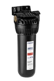 Корпус ГЕЙЗЕР SL10 3/4" для горячей и холодной воды, черный пластик, латунные вставки, арт. 50547