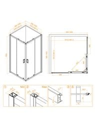 ������� ������ RGW Classic CL-34B (1000�1000�1850) �������, ������ 5�� ����������/������ 32093400-14