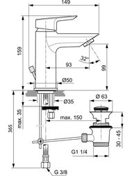 Ideal Standard TESI    A6557AA ,   99, /, 