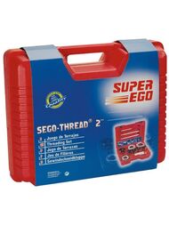 Комплект ручной резьбонарезной Super Ego Professional с головками BSPT R до 2",  600230200 — изображение 4