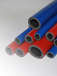 Теплоизоляция трубная Energoflex Super Protect 22*6мм, красная (1м), в хлыстах по 2м