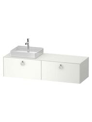 ����� ��� �������� Duravit White Tulip 1600�408�550��, 2 ���������, ����� ���. WT4890L36360000
