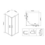 ������� ������ Vincea City 800�1950�800 VSS-5CT800CL ����������, ����