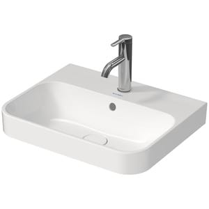 Раковина DURAVIT HAPPY D.2 PLUS 500х400 шлифованная, накладная, белая 2360500000